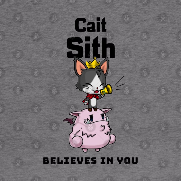 Chibi Cait Sith Believes In You Final Fantasy 7 by Gamers Utopia